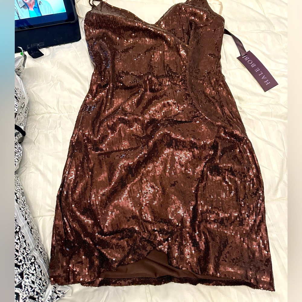 Sequence mini dress